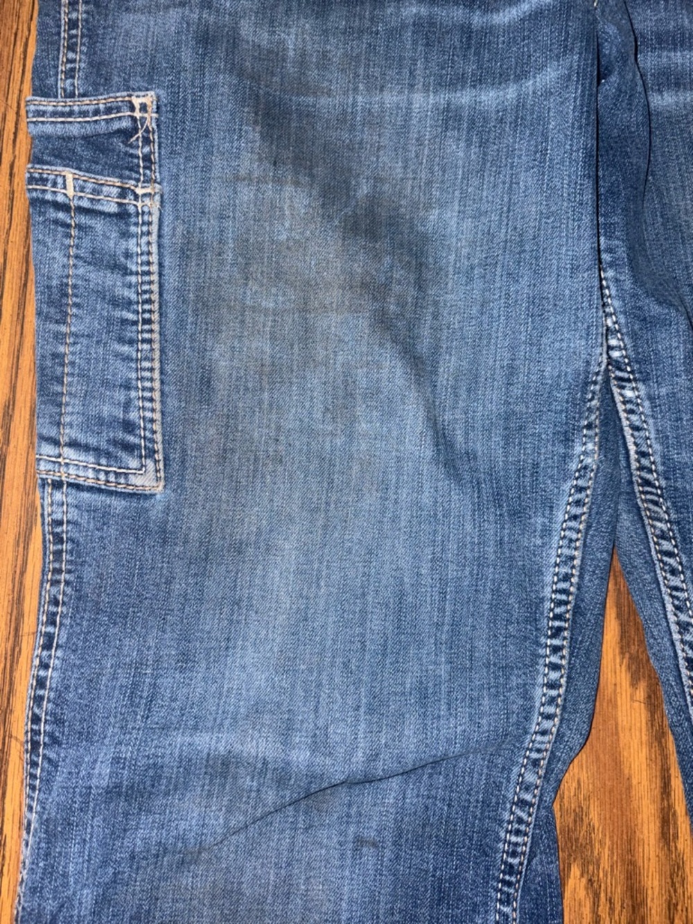 Ariat Rebar M4 Low Rise Boot Cut Jeans 33x31 Workwear Denim - Picture 5 of 6